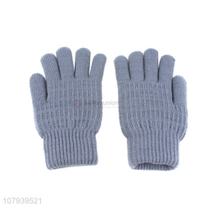 Good Sale Five Fingers Glove Ladies Winter Warm Gloves