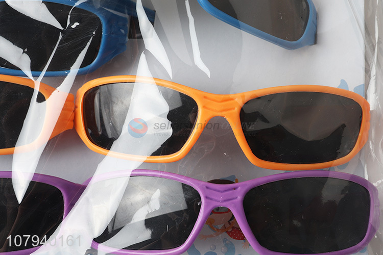 Factory Wholesale Plastic Sunglasses Popular Kids Sunshades