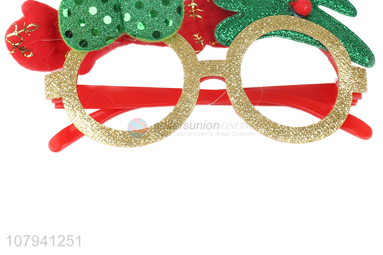 Hot Selling Christmas Party Decoration Snowman Glasses