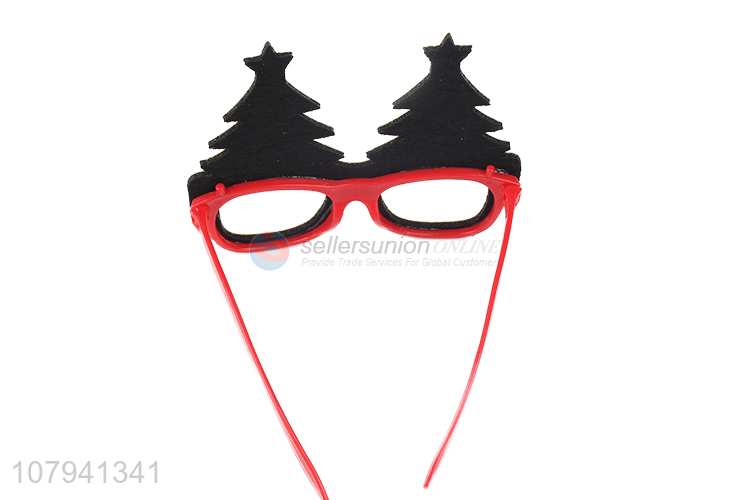 Wholesale Festival Party Props Christmas Tree Shape Christmas Glasses