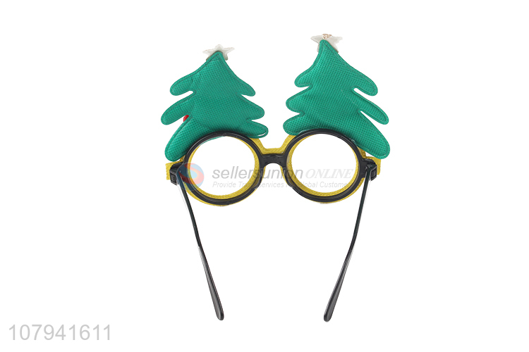 Good Quality Colorful Christmas Tree Glasses Best Party Dress Up Glasses
