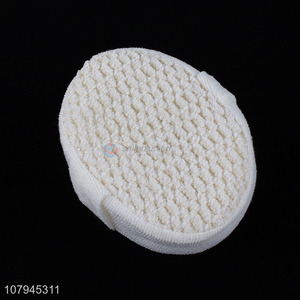 Factory price body exfoliating scrubber bath sponge pad for bathroom