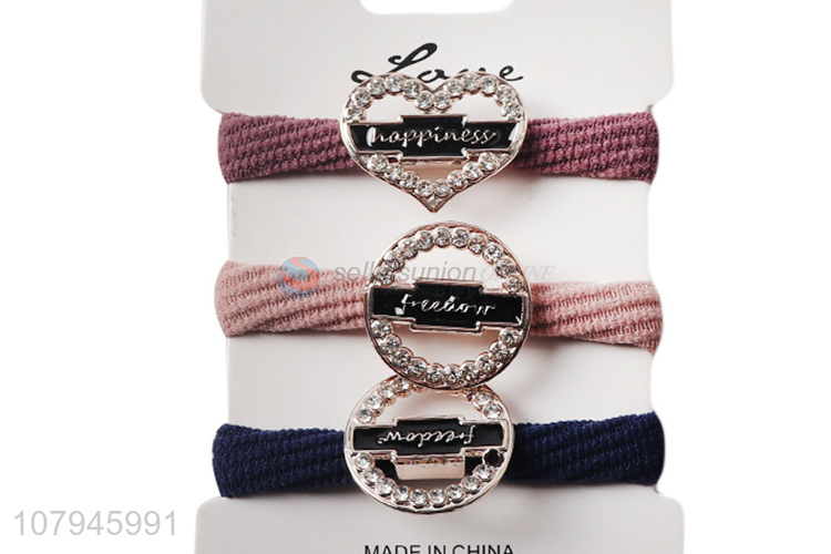 High quality multicolor temperament hair ring creative ladies headband