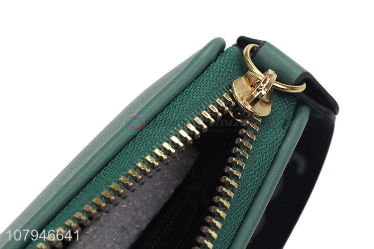 China factory fashion cat pattern women long wallet with zipper