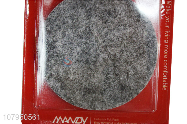 Good sale gray felt mats furniture non-slip mute rubber mats