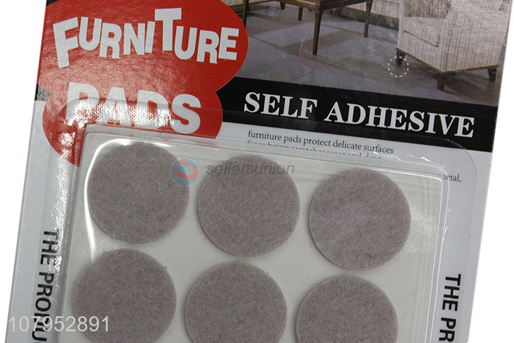 Good Quality Round Felt Pads Furniture Table Foot Protection Pad