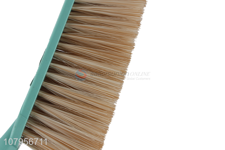 Good quality green short handle plastic cleaning brush for household