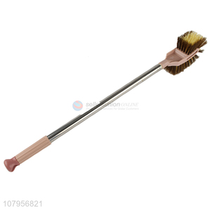 New products pink long handle household toilet cleaning brush