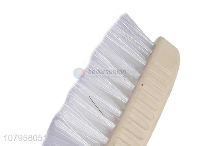 Hot popular beige plastic laundry brush universal cleaning brush