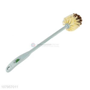 Popular Products Green Long Handle Plastic Toilet Brush for Household