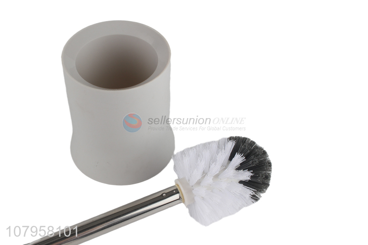 New products gray plastic toilet brush household bathroom cleaning brush