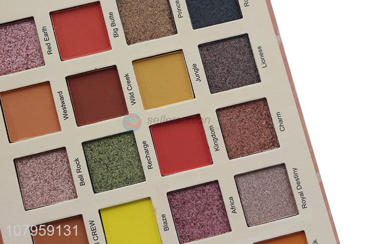 China supplier long lasting shimmer 32 colors eyeshadow palette