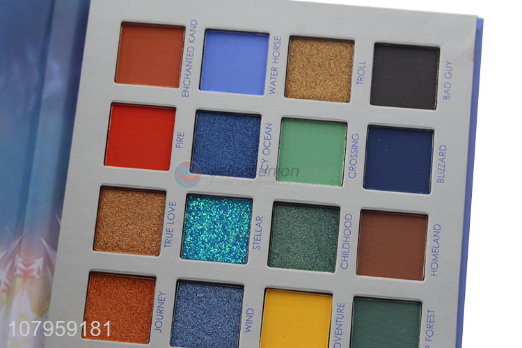 Yiwu market 32 colors eyeshadow palette multicolor eye makeup kit