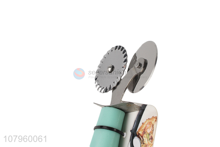 Unique Design Double-Headed Pizza Cutter Wheel Pizza Slicer