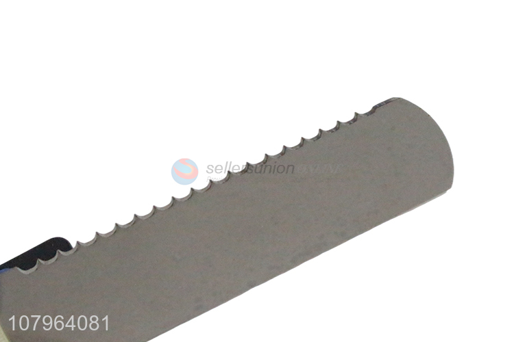 Factory price silver stainless steel bread knife with top quality