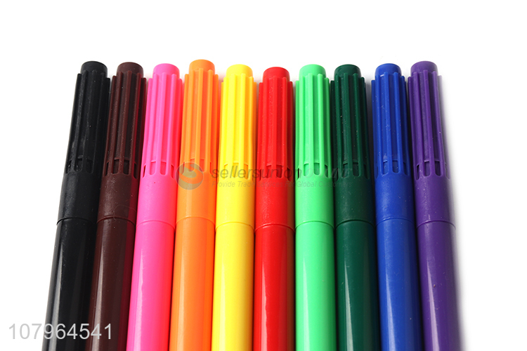 Top quality multicolor watercolor pen set student universal markers