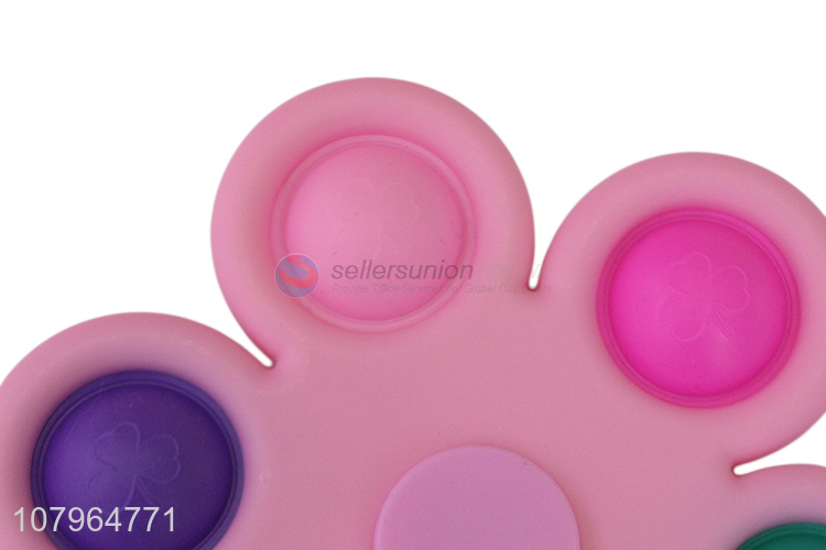 China manufacturer fidget spinner push pop bubble anxiety toy