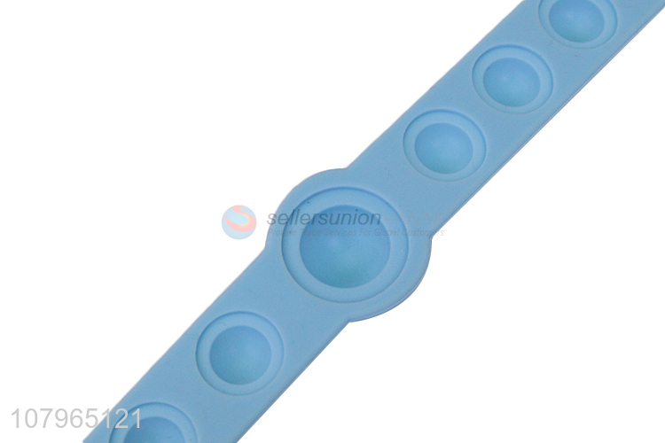 China products sensory fidget toy silicone wristband toy for teens