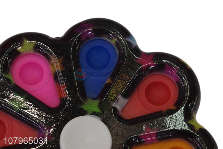 China agent fidget spinner push pop bubble anxiety toy wholesale