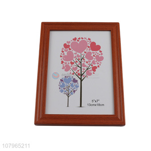Good quality wooden density board picture frame for home decoration