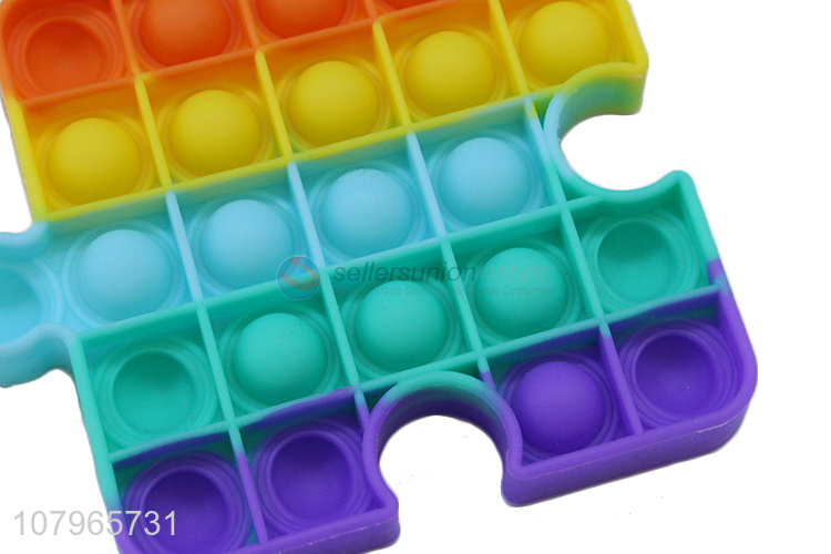 New products funny silicone push bubble fidget toy for children