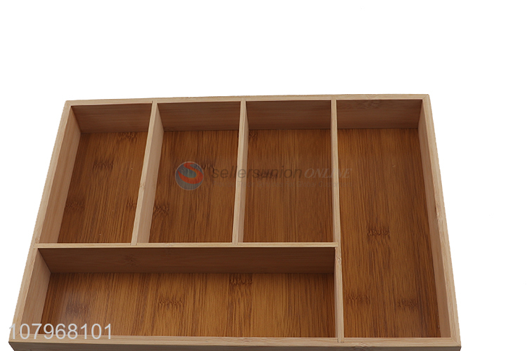 Good price wooden storage box universal desktop organizer box