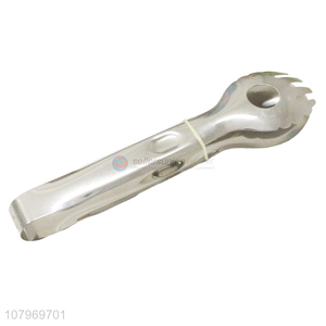 Latest Stainless Steel Food Tong Barbecue Clip Serving Tong
