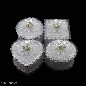 Best selling high-end plastic jewelry box bracelet bangle case