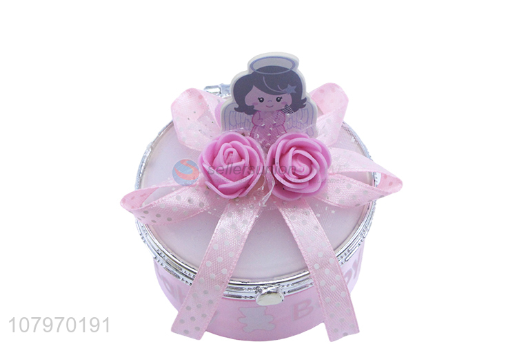 Factory direct sale plastic baby girl jewelry box for home decoration