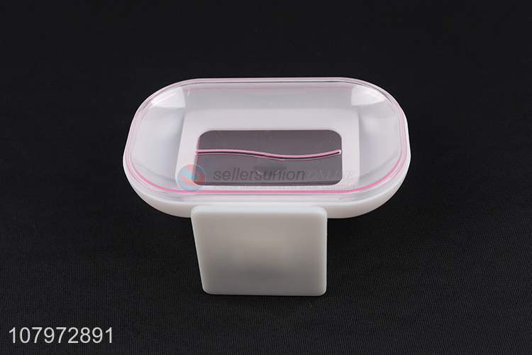 Wholesale wall mounted plastic soap dish wall soap holder for bathroom