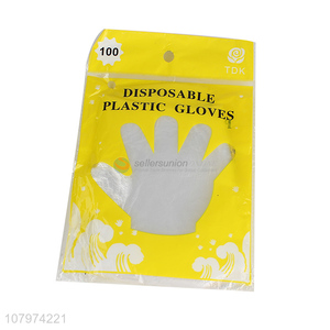 High quality transparent gloves disposable multifunction gloves