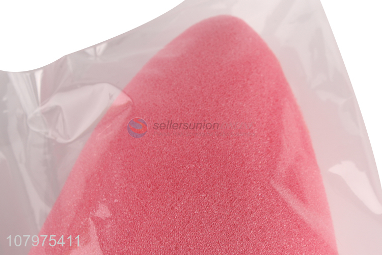 Good quality 3d strawberry shape shower bath sponge body scrubber