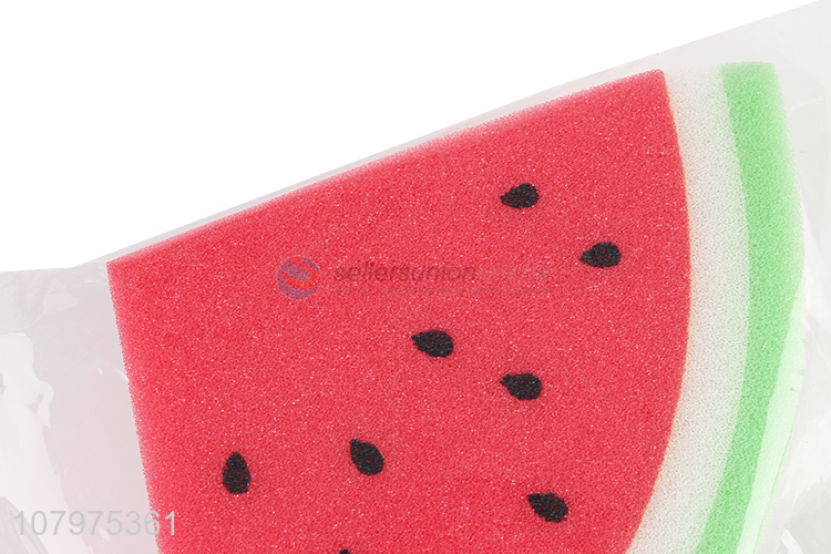 China imports watermelon shape bath exfoliating sponge for children