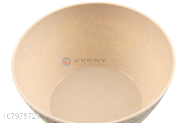 Wholesale Bamboo Fiber Salad Bowl Fashion Tableware