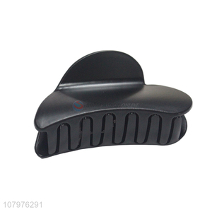 High quality black plastic fashion hair claw clips for women