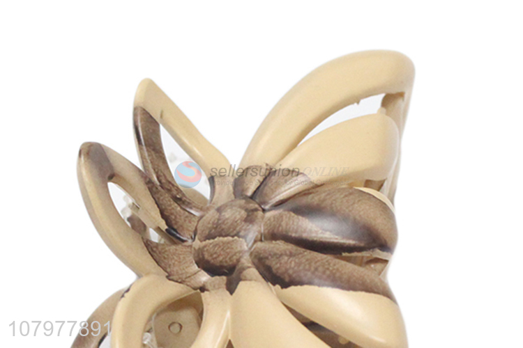 Good price frosted claw clip ladies temperament hairpin wholesale