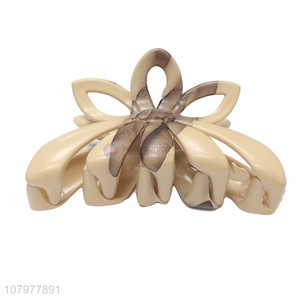 Good price frosted claw clip ladies temperament hairpin wholesale