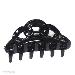 Best Sale Black Hair Clip Plastic Claw Clip For Ladies