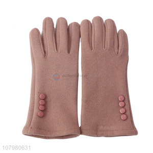 Fashionable Ladies Warm Gloves Comfortable Winter Gloves