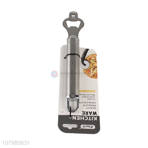 China supplier stainless steel triple-purpose metal bottle can opener