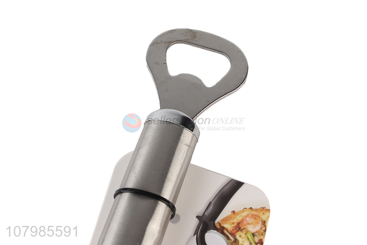 Wholesale durable stainless steel bottle opener for home and restaurant