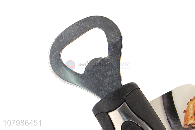 Wholesale Durable Stainless Steel Bottle Opener With Non-Slip Handle