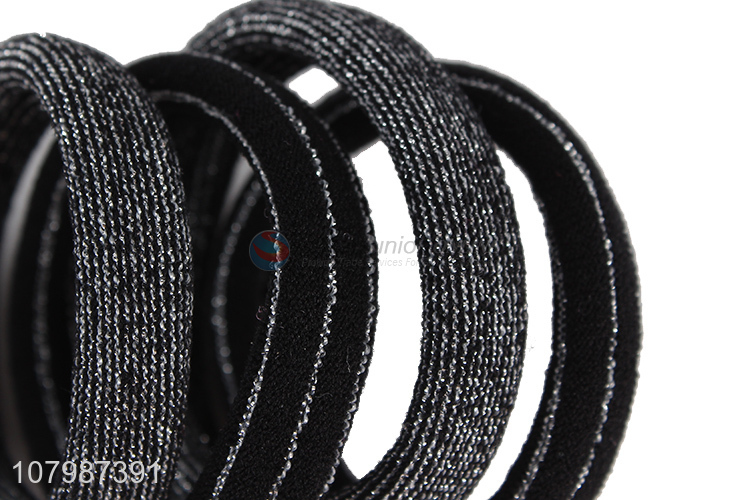 Hot selling black head rope ladies temperament hair accessories