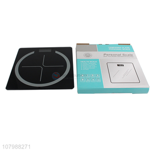 Factory supply tempered glass digital mechanical bathroom weighing scale