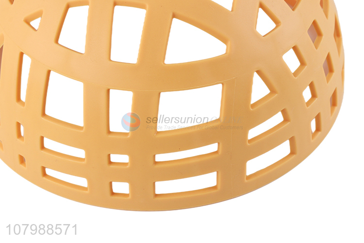 Good quality round bird nest shape plastic fruit basket vegetable washing basket
