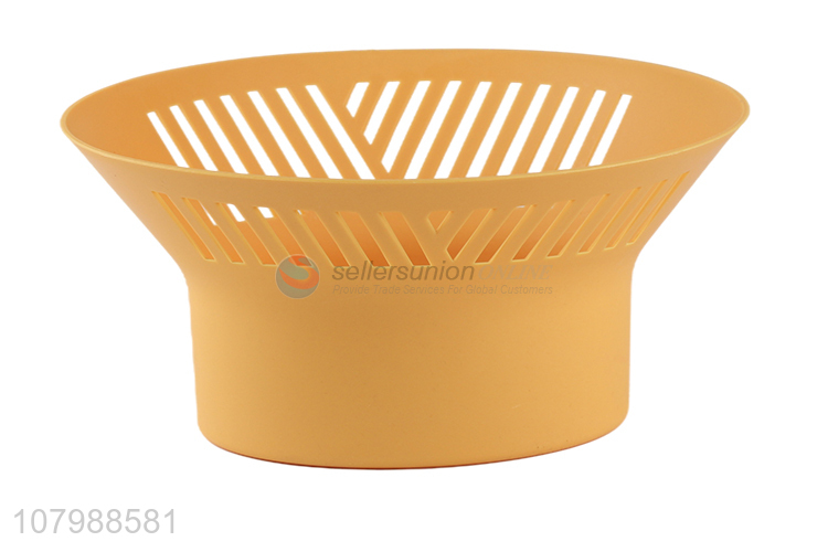 Factory supply oval plastic fruit basket eco-friendly pp fruit storage basket