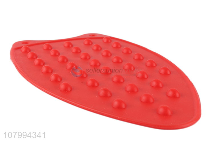 Custom Non-Slip Heat Resistant Silicone Iron Mat Electric Iron Pad