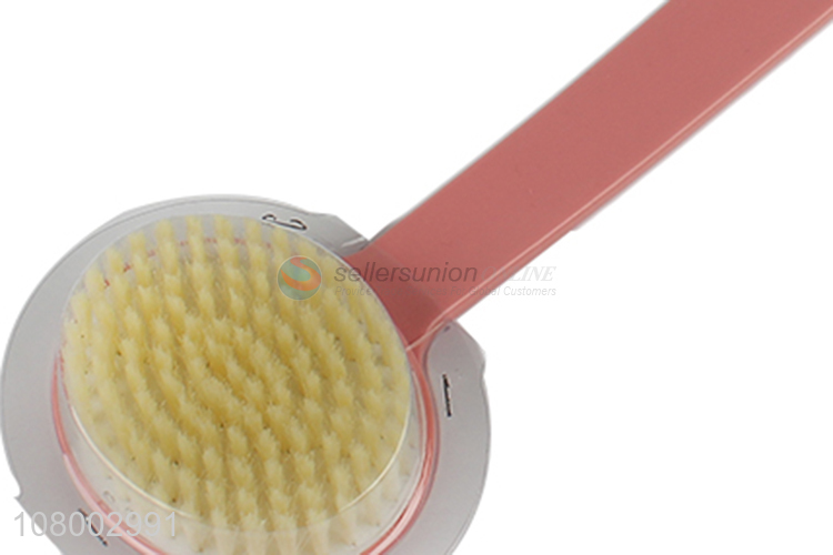 New Design Long Handle Plastic Massage Cleaning Bath Brush