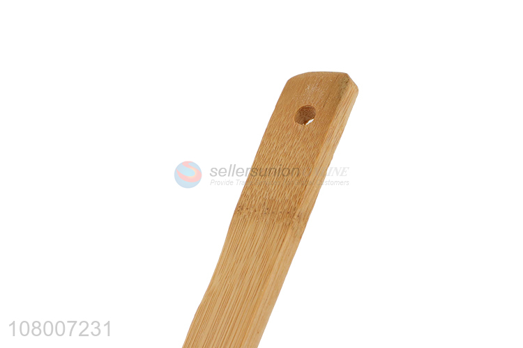 Most popular bamboo long handle cooking spatula for utensils