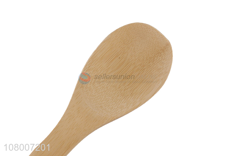 Factory price bamboo heat resistant kitchen cookware spatula